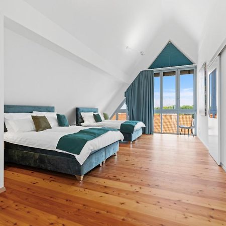 Helloflats - Luxus-Penthouse - Balkon - Parking - Zentrum - Therme - Naehe Flughafen Muc Erding Eksteriør billede