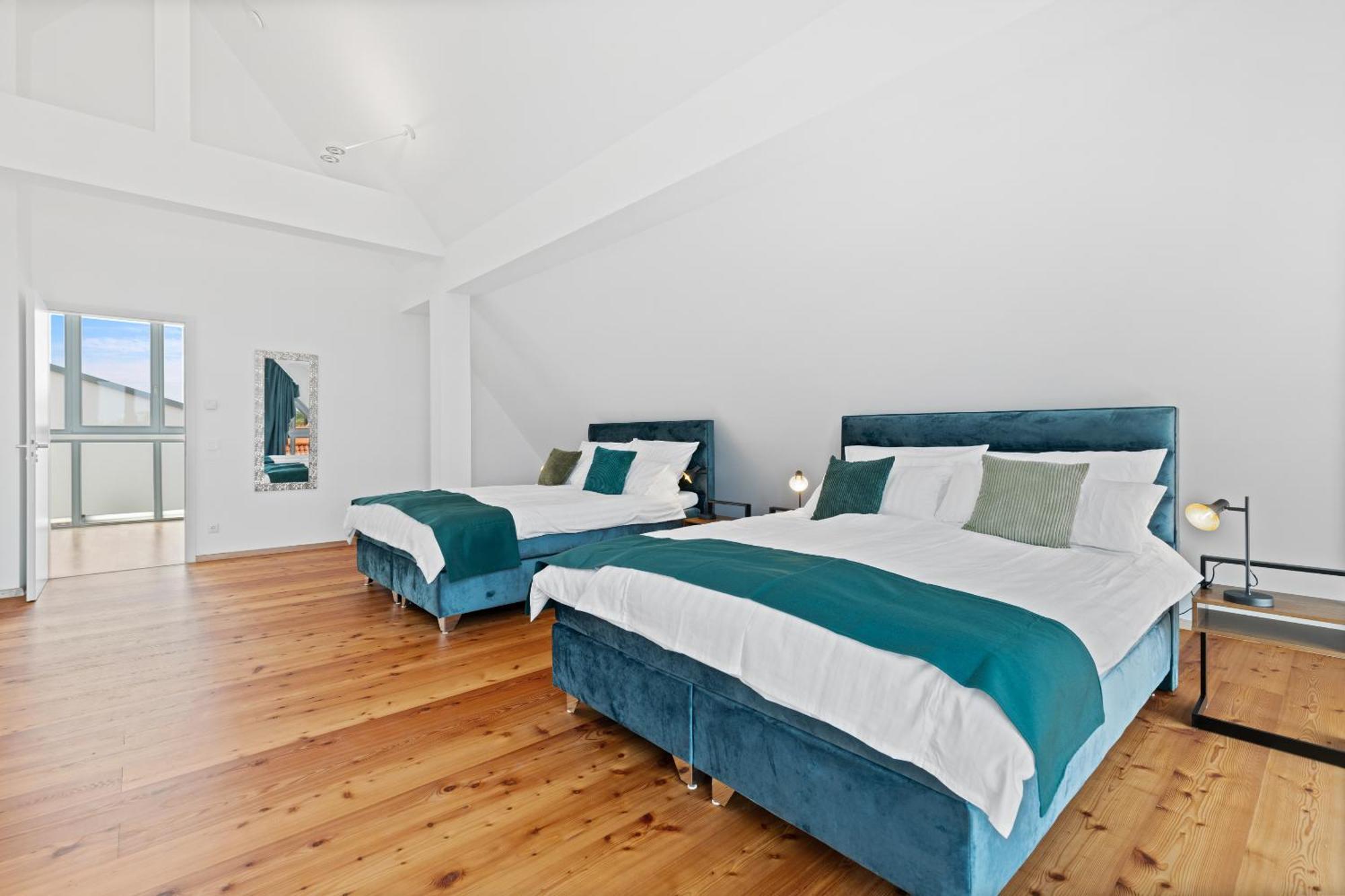 Helloflats - Luxus-Penthouse - Balkon - Parking - Zentrum - Therme - Naehe Flughafen Muc Erding Eksteriør billede